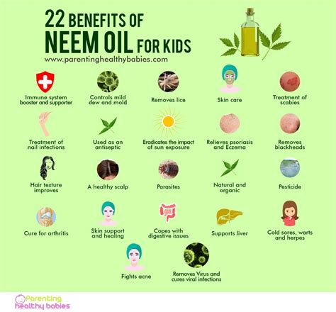 22 Benefits of Neem Oil for Kids | Neem, Neem oil benefits, Essential oil treatments