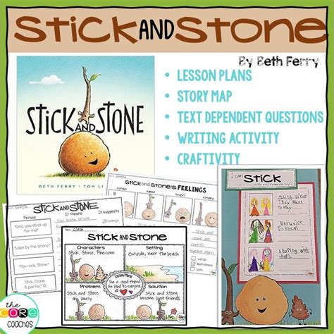 stick and stone book activities - love life changing