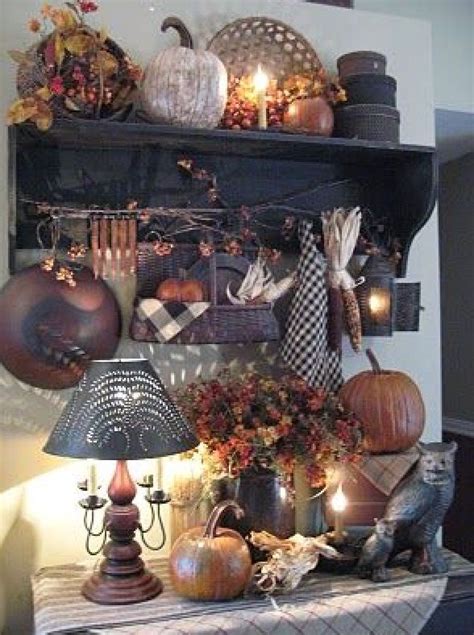 Pin by Maria Del Carmen Corbalan-smit on Fall & HALLOWEEN | Primitive decorating country ...