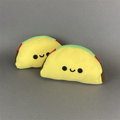 Taco Plushie - Etsy