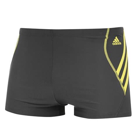 adidas Mens Sport Box Swim Trunks Swimming Shorts Jammers Swimwear