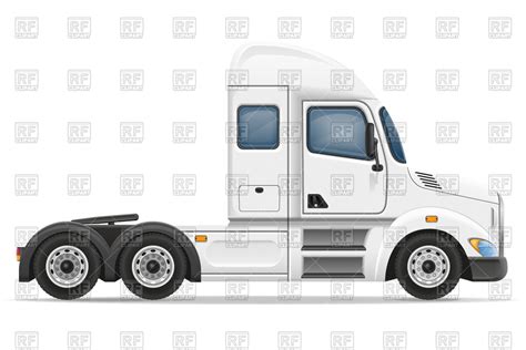 Semi Truck Vector at GetDrawings | Free download