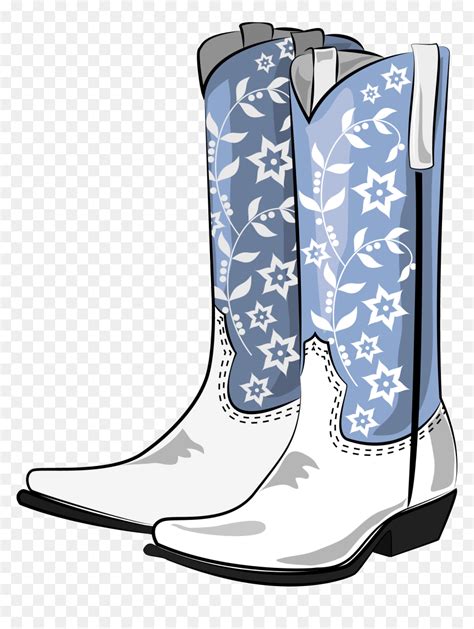 Cowboy Boot Clip Art - Cowgirl Boots Images Clipart, HD Png Download - vhv