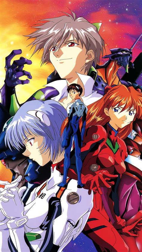 Evangelion, anime, robots, HD phone wallpaper | Peakpx