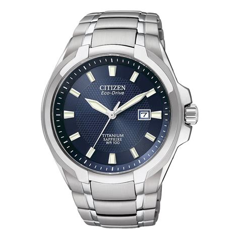 Citizen Titanium Eco WR100 43mm Men's Watch | BM7170-53L | Borsheims