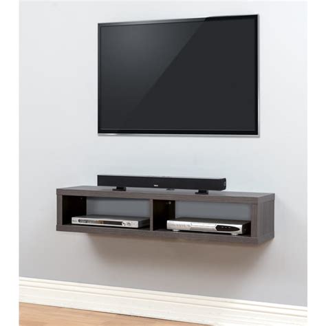 Shop Thin 48-inch Wall Mount TV Console - Free Shipping Today - Overstock.com - 10518144