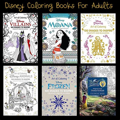 Disney Coloring Books for Adults - Art of Coloring Disney