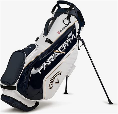 NEW 2023 Callaway Golf Fairway 14 Navy/White/Gold Paradym Stand/Carry Bag | SidelineSwap