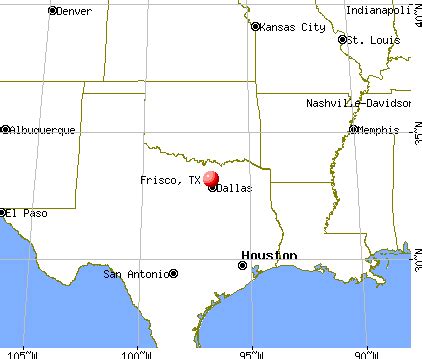 Frisco Texas Map