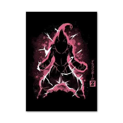 Kid Buu Transformation Painting | DBZ Store