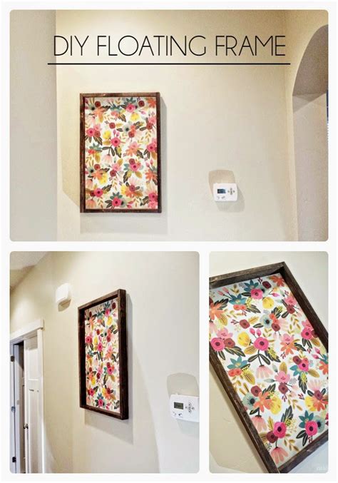 DIY Floating Frame - TGIF - This Grandma is Fun