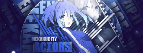 Mekaku City Actors (Ene) Timeline Cover by iDeaThCroSs on DeviantArt