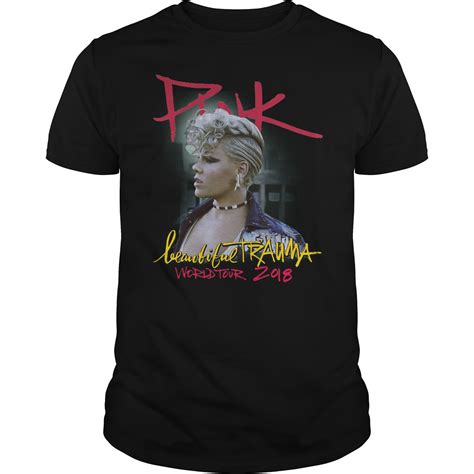 Pink Beautiful Trauma Shirt - Kutee Boutique