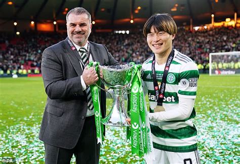 Ange Postecoglou sings the praises of Celtic's Japanese star Kyogo ...