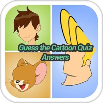 Guess the Cartoon Quiz Answers • 2020 • Game Solver