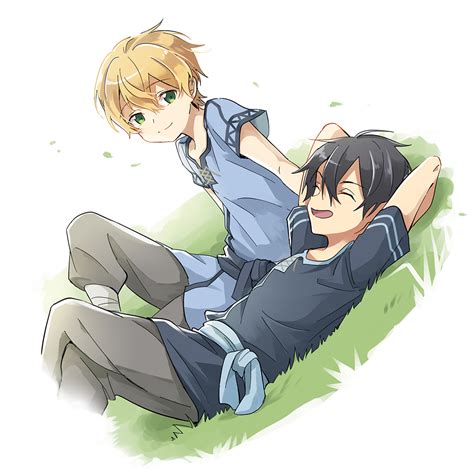 Kirito and Eugeo by HSiaoLoArt on DeviantArt