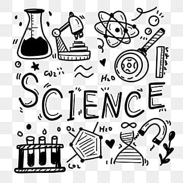 Science Black And White Clipart Images For Free Download - Pngtree