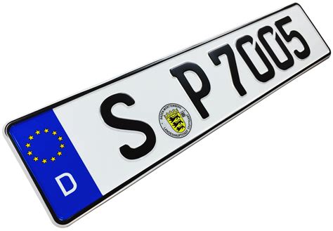 Porsche Stuttgart German License Plate – ZPlates.com