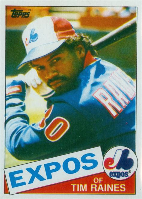 Top Tim Raines Baseball Cards, Rookies, Autographs, Inserts, Ranked List