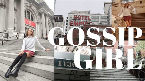 GOSSIP GIRL GUIDE TO NYC | Upper East Side - YouTube