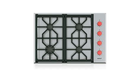 Wolf 30" Professional Gas Cooktop - 4 Burners (CG304P/S)