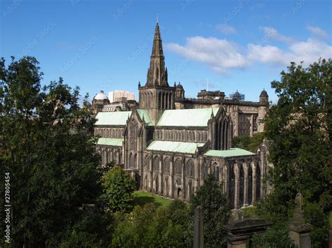 Glasgow cathedral Stock Photo | Adobe Stock