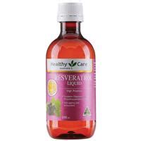 Healthy Care Resveratrol Liquid 200ml - Black Box Product Reviews