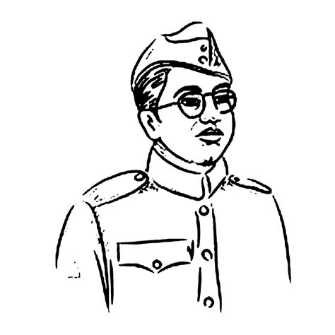 Details more than 183 subhash chandra bose drawing easy - nanoginkgobiloba.vn