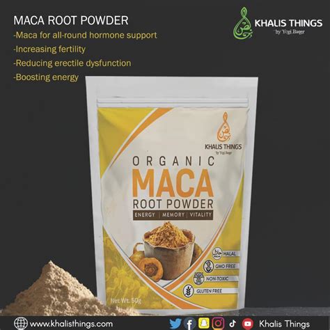 Maca root powder - Buy Pure Maca in Pakistan - Boost sexual energy