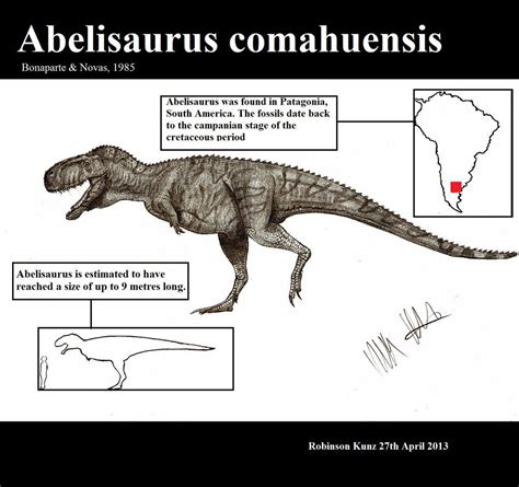 Abelisaurus comahuensis by Teratophoneus on DeviantArt | Prehistoric ...