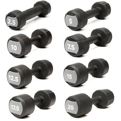 Studio Urethane Dumbbell Set with Free Rack | Life Fitness Shop