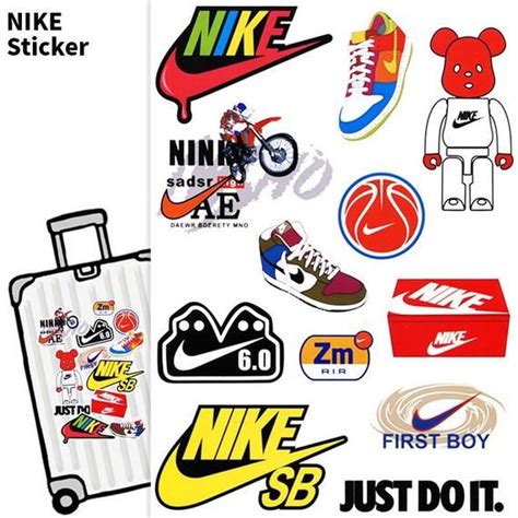 Nike stickers skateboard sticker Nike stuff | Etsy | Vans stickers ...