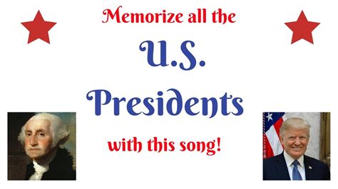 PRESIDENTS DAY SONG | Memorize all the U.S. presidents with this song ...