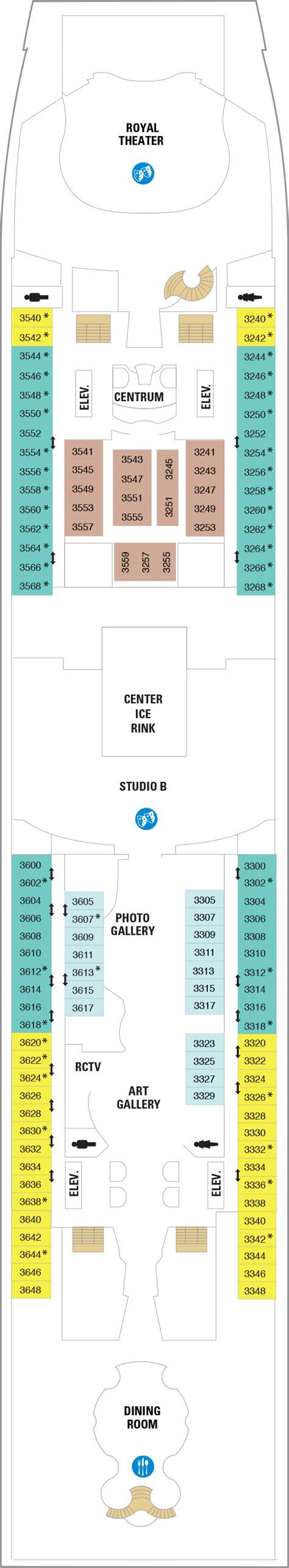 Royal Caribbean Interior Room Floor Plan | Floor Roma