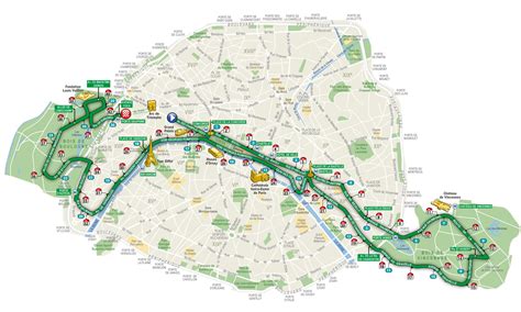 Paris Marathon Route 2024 - Aliza Paulie