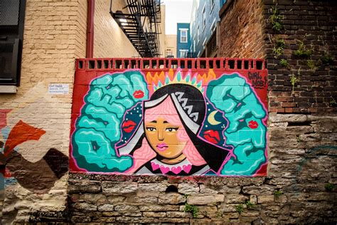 Cincinnati street art: Check out the ArtWorks Bolivar Alley murals