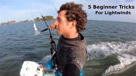 5 Beginner Kiteboarding Tricks for Lightwinds - YouTube