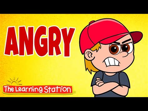 Angry Song Emotions Song and Feelings Song for Children Kids Songs by ...