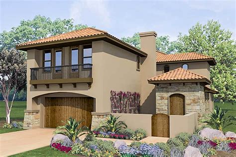 Spanish Style Home Plans With Courtyards ~ Plan #2-2724. Spanish style ...