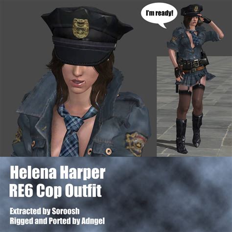 Helena Harper RE6 Cop Outfit by Adngel on DeviantArt