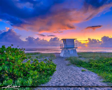 Hobe Sound Beach Martin County Sunrise Treasure Coast Square | HDR Photography by Captain Kimo