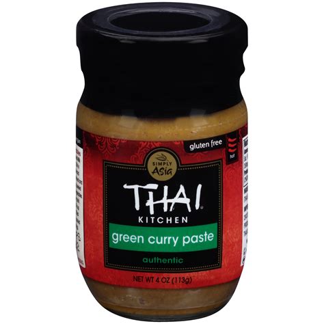 Thai Kitchen Gluten Free Green Curry Paste, 4 oz - Walmart.com