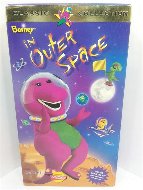 Barney - Barney in Outer Space (VHS, 1998) | Outer space, Barney, Outer