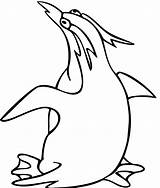 15 penguins coloring Page sketch template