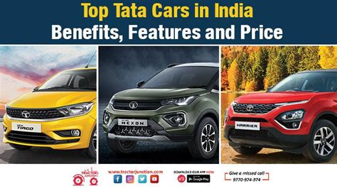 Top 10 Tata Cars in India - Benefits, Features and Price