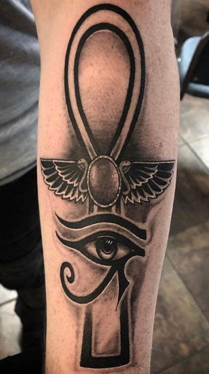 100 Trendy Eye of Horus Tattoos and Meanings - Tattoo Me Now | Egyptian eye tattoos, Horus ...