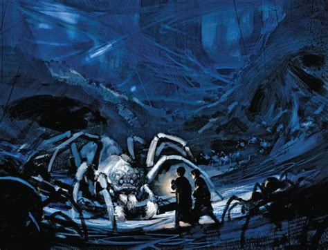 Aragog | Harry Potter's Original Concept Art Might Give You Nightmares | POPSUGAR Entertainment