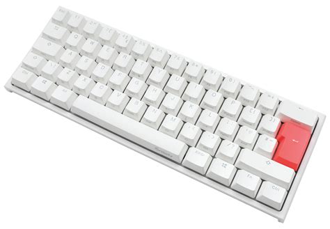 Ducky White One2 Mini RGB Backlit Silver Speed Cherry MX Gaming ...