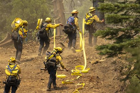 Firefighters make progress battling latest California blaze