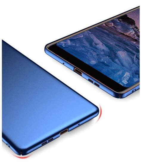 Nokia 7 Plus Plain Cases Wow Imagine - Blue - Plain Back Covers Online at Low Prices | Snapdeal ...